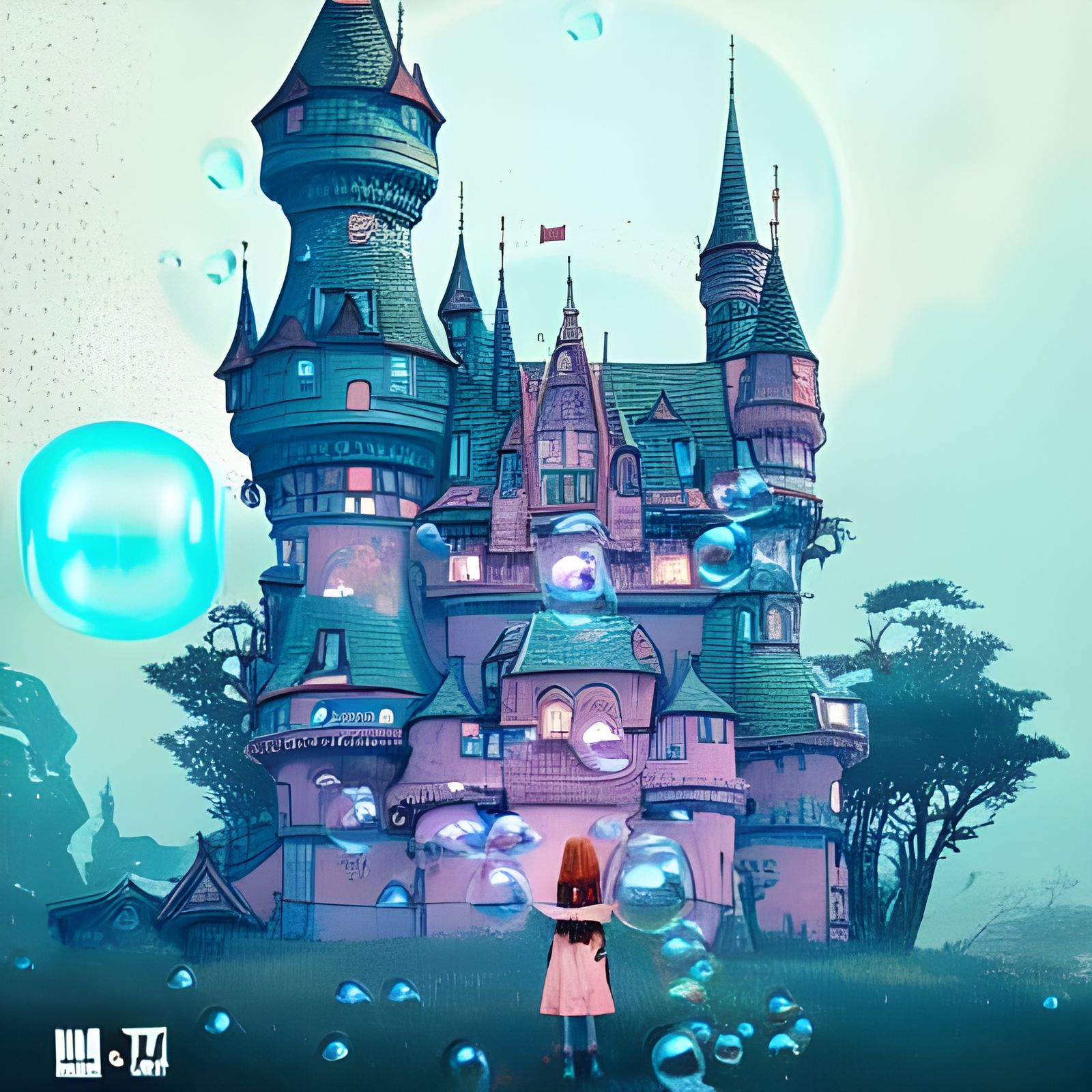 Bubbles in the castle