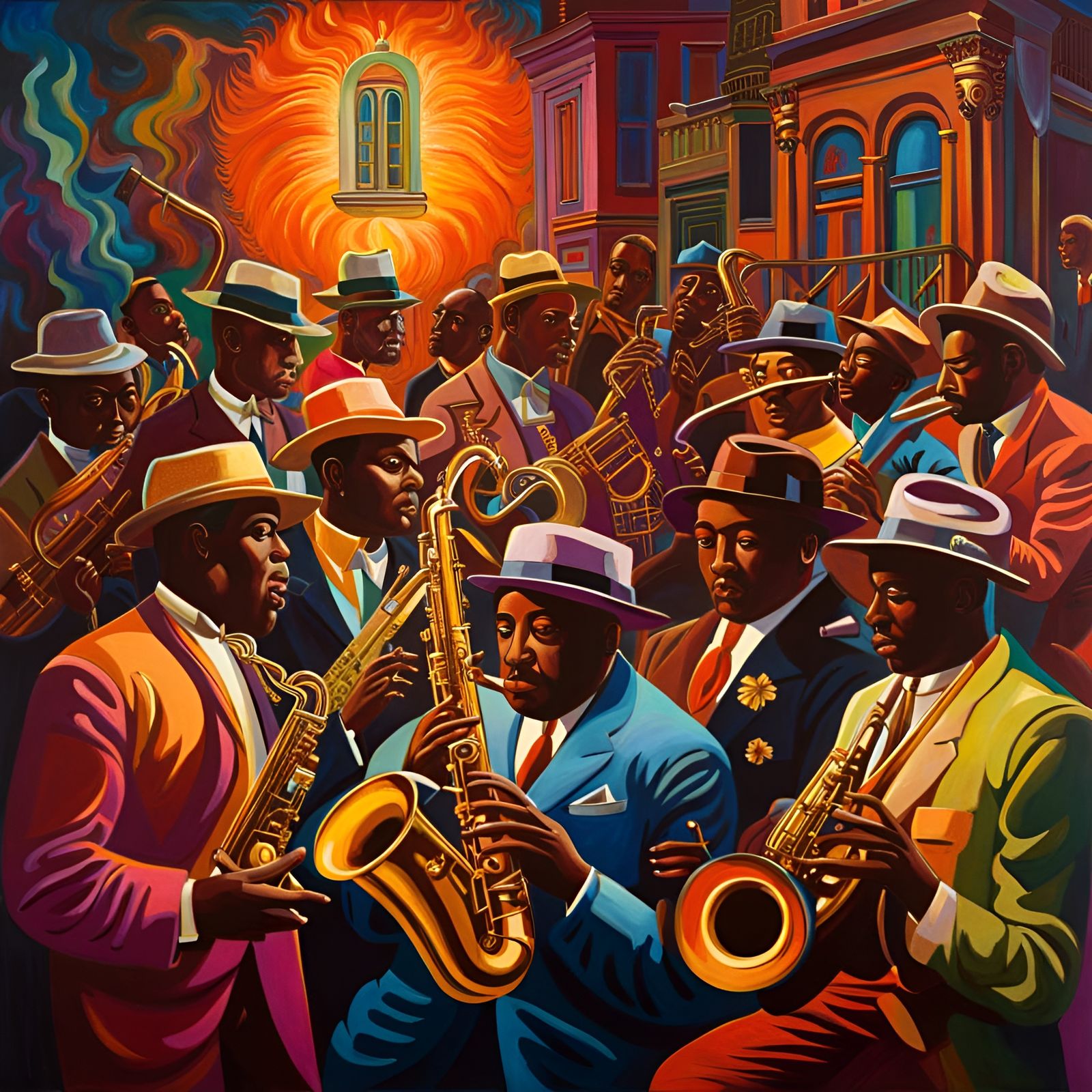 Echoes of the Jazz Age (Harlem Renaissance art)