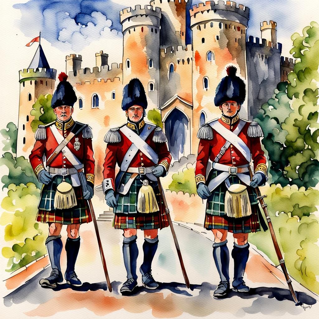 Royal Scots Guards..