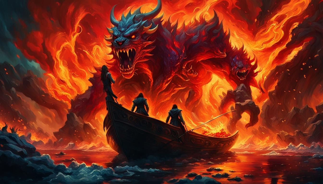 Chimera and Hades Clash in Epic Battle