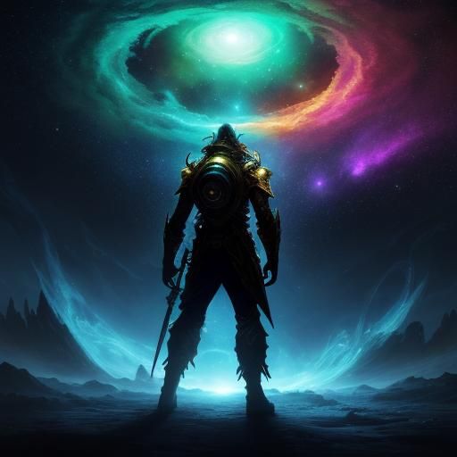 Ethereal Portal: Fantasy Art with Cosmic Horror