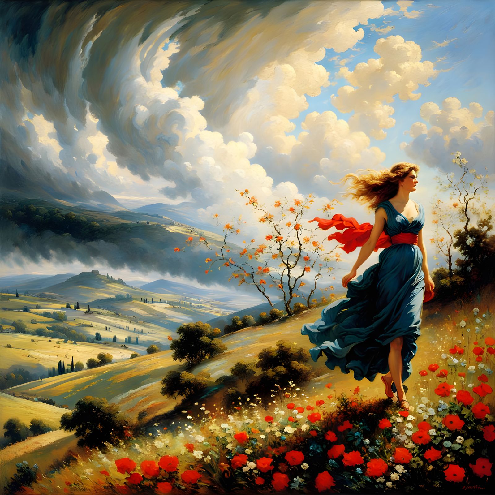 Renaissance Woman in Windy Valley