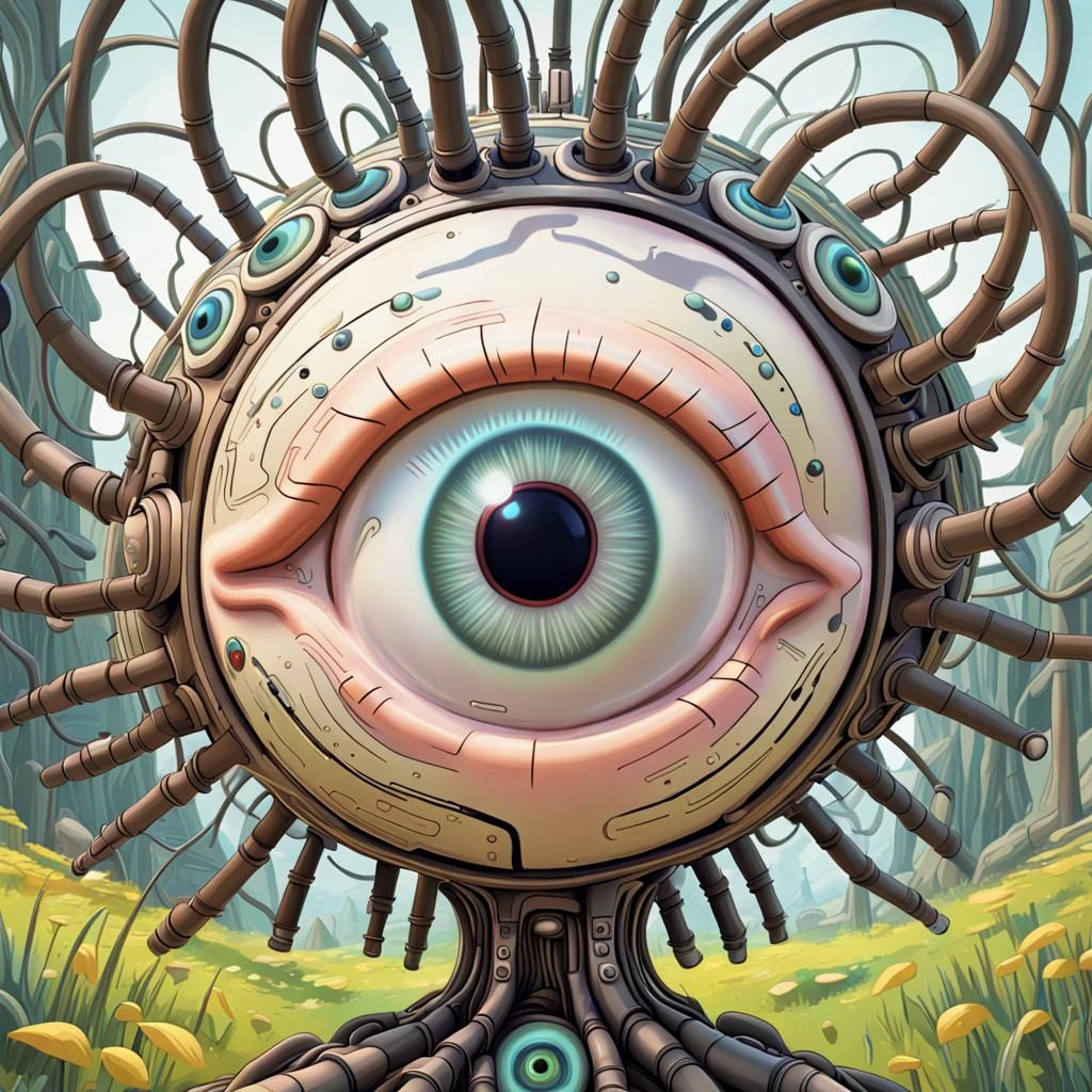 Cartoon Expressionism: Bulging Eyes on Springs