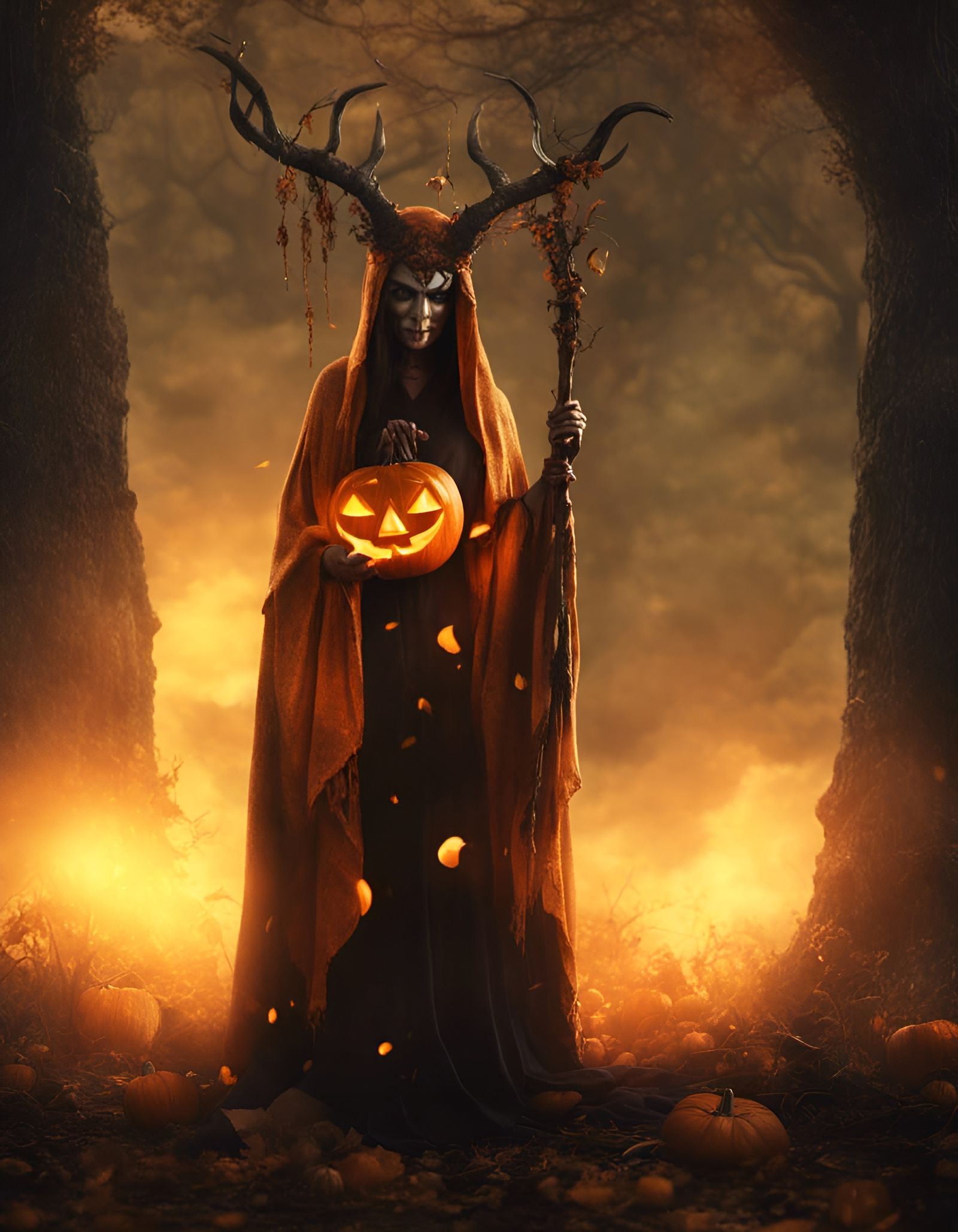 Samhain, the Spirit of Halloween