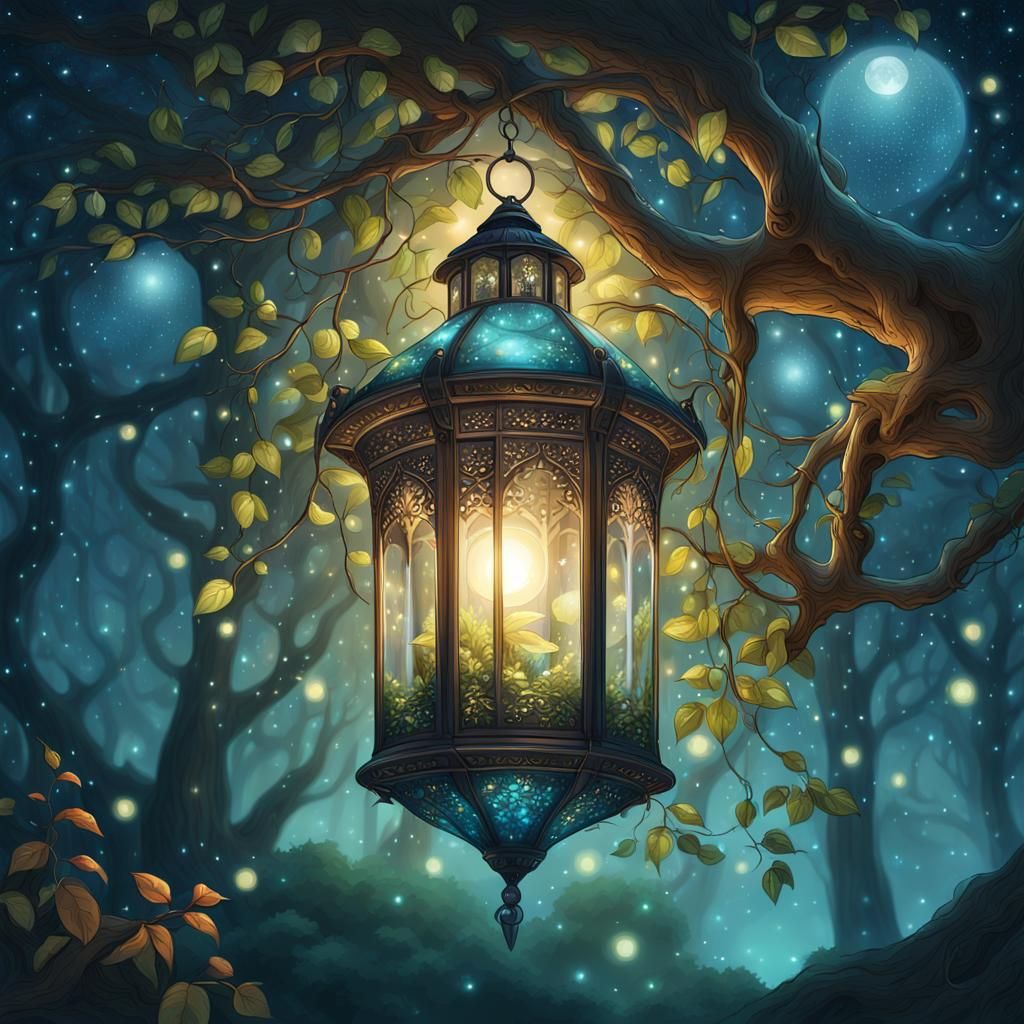 Under the shining night