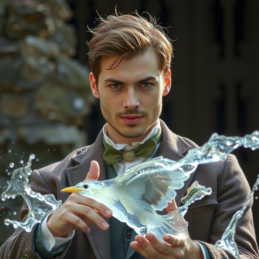 Victorian Wizard Conjures Water Bird Photography
