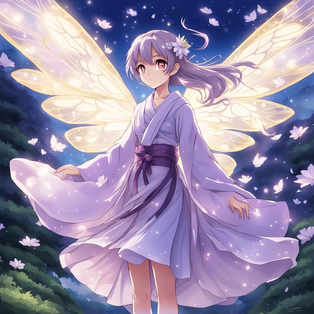 Nature Fairy in Disguise: Anime Style