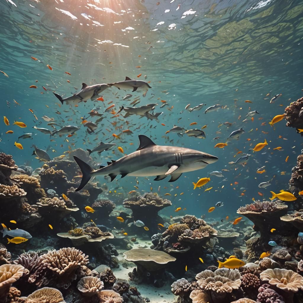 Underwater Paradise: Vibrant Coral Reef Photography