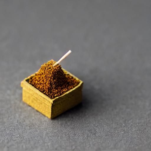 Miniature World Traps a Tiny Gentleman in Warm Golden Light