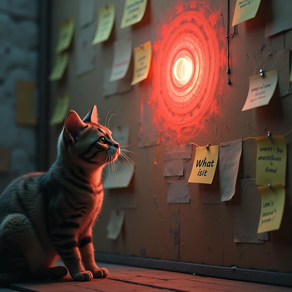 Cat Investigates Conspiracy Board: Detailed Unreal Engine 5 ...