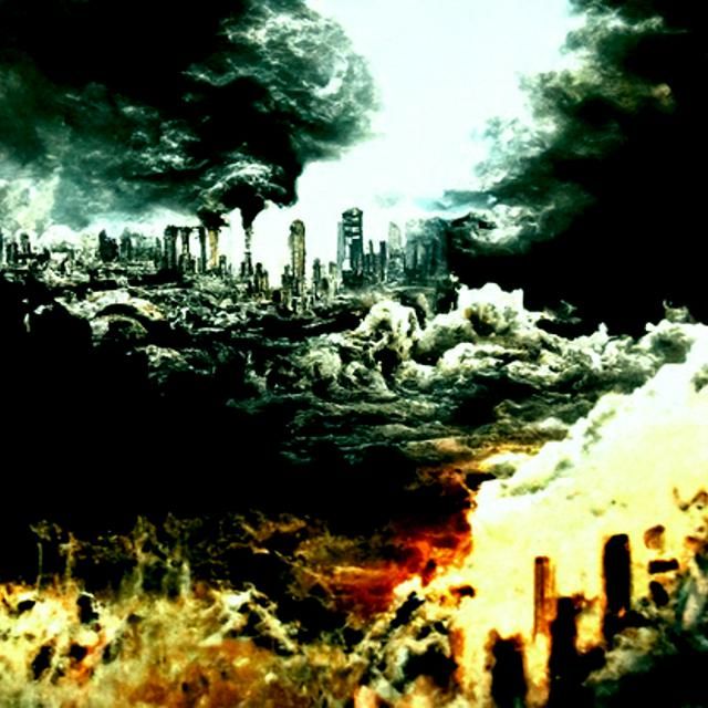 Apocalyptic Music Visualized by AI