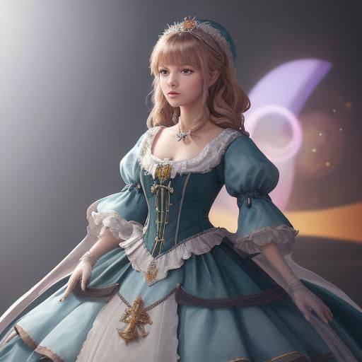 Dama della Corte di Francia.
1789