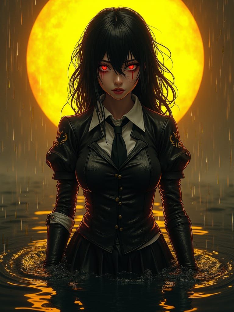 Mythpunk Muse of War Rising