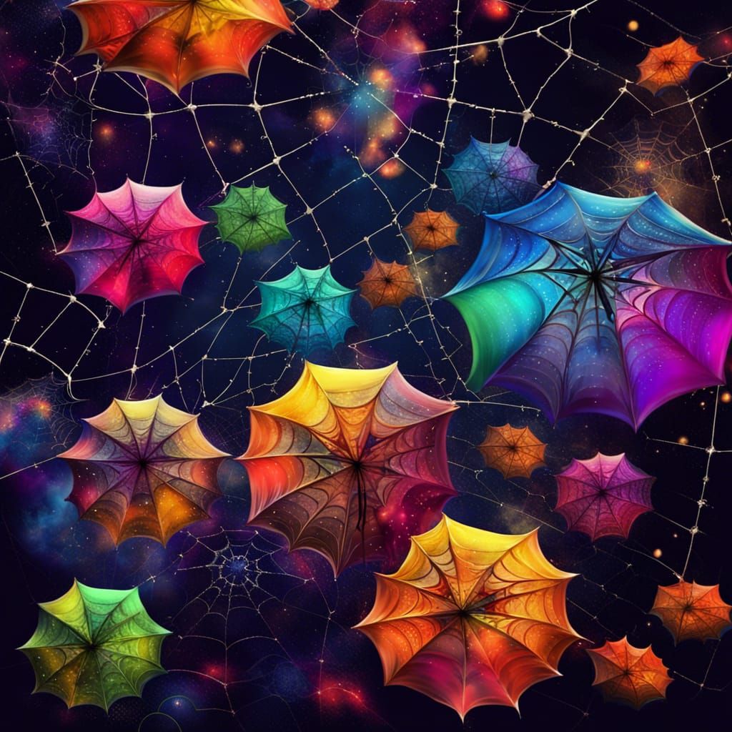 Colorful Halloween in a Nebula Universe