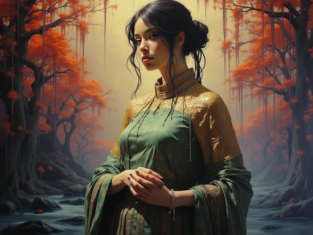 Ethereal Undressing: A Photographic Pointillism Concept