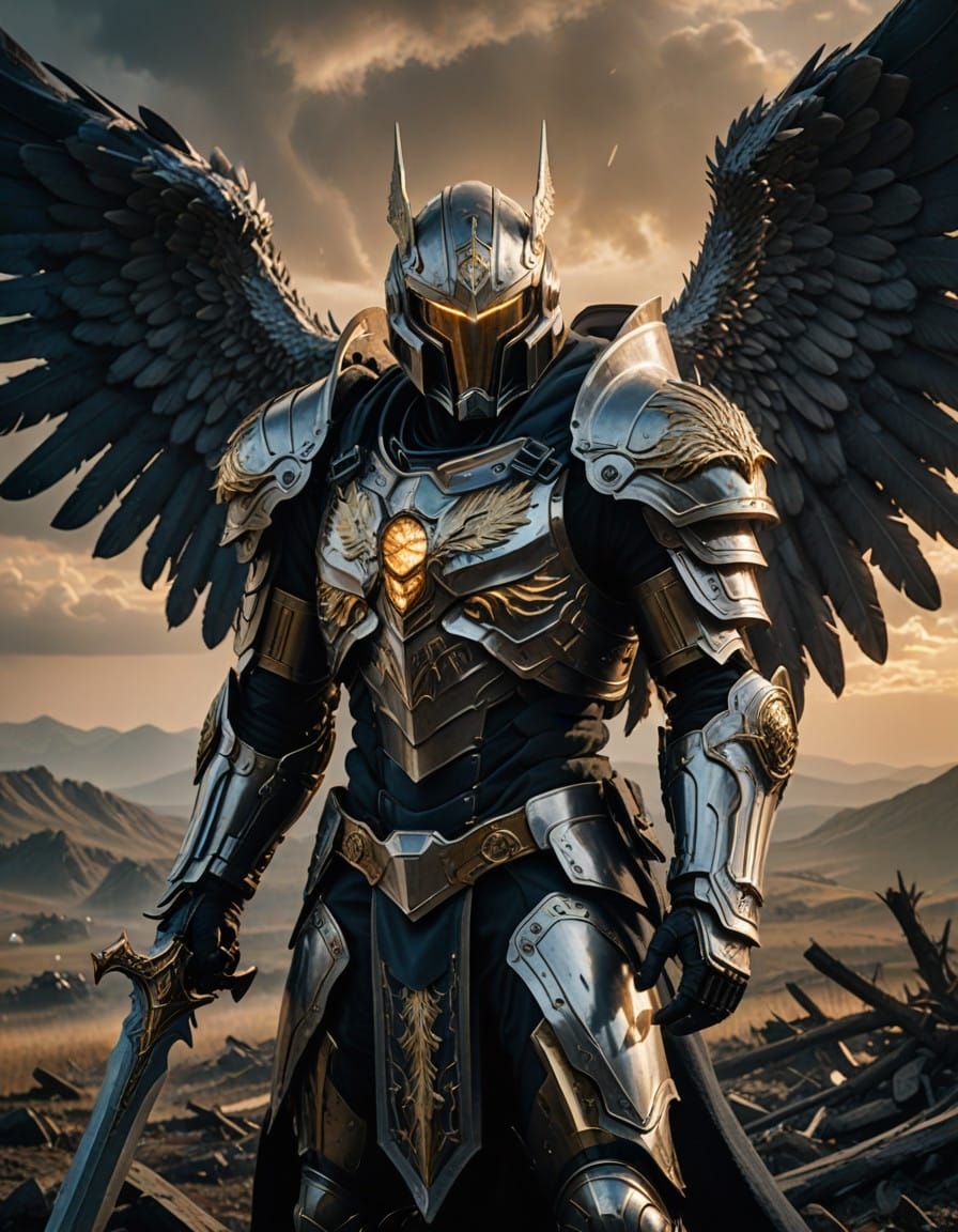 Heroic Archangel Tyrael Battles for Ukraine in Epic Cinemati...