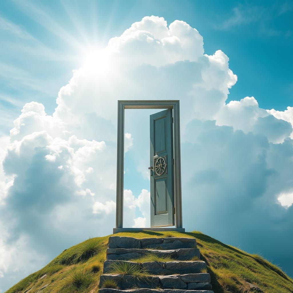 Doorway to Heaven in the Sky