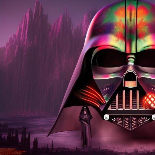 Dia de los Muertos Darth Vader in Unreal Engine 5