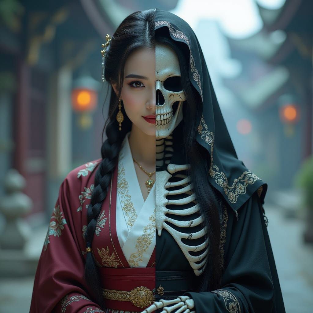 Divided Woman: Sorceress and Lich in Cinematic Style