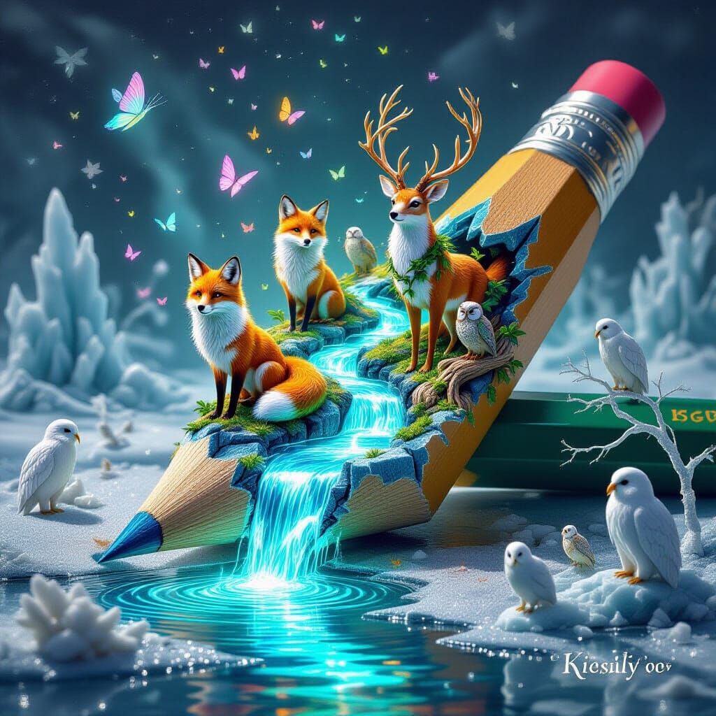 Miniature World Flows from Broken Pencil Amidst Frostpunk La...