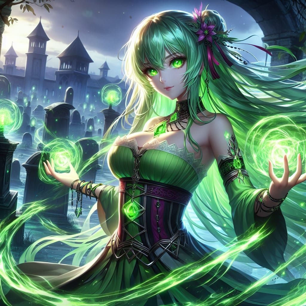 Anime Elementalist Raises the Dead