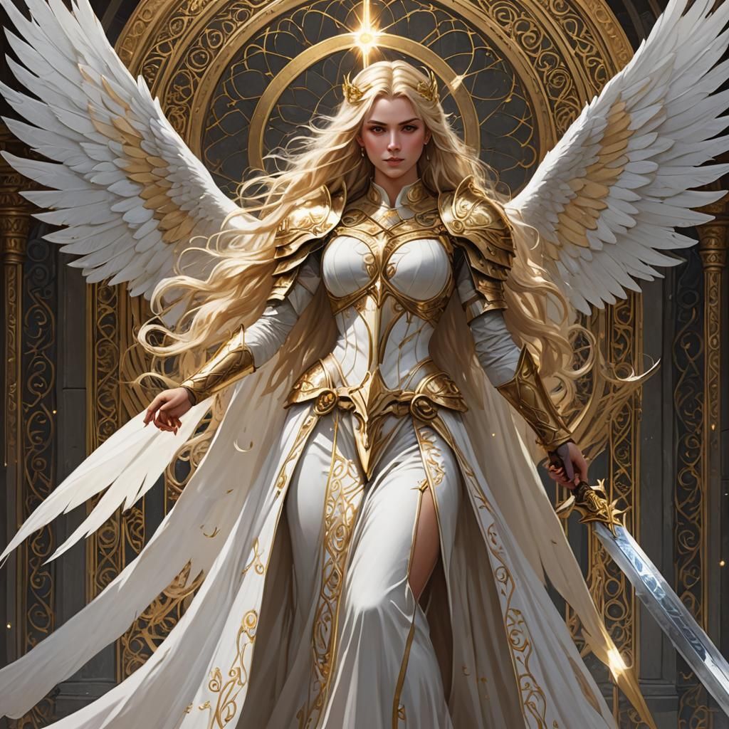 pretty aasimar paladin