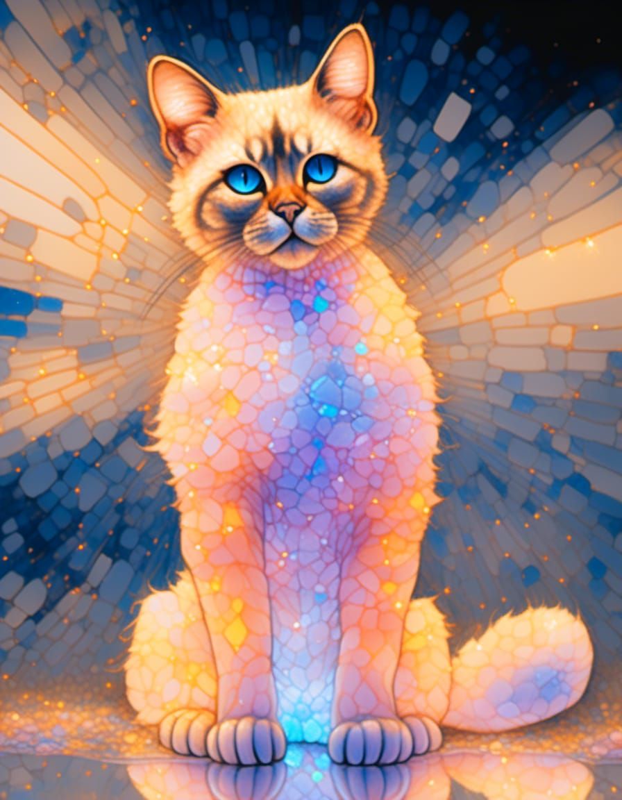 Cat angel