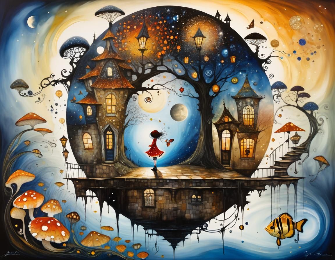 Tribute to @Nikko_P - The little world of Night Café