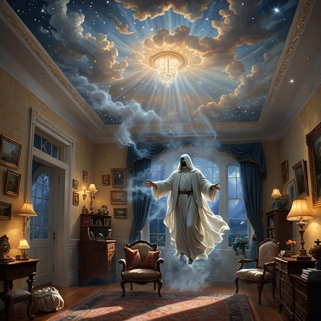 Sinister White Apparition Concept Art