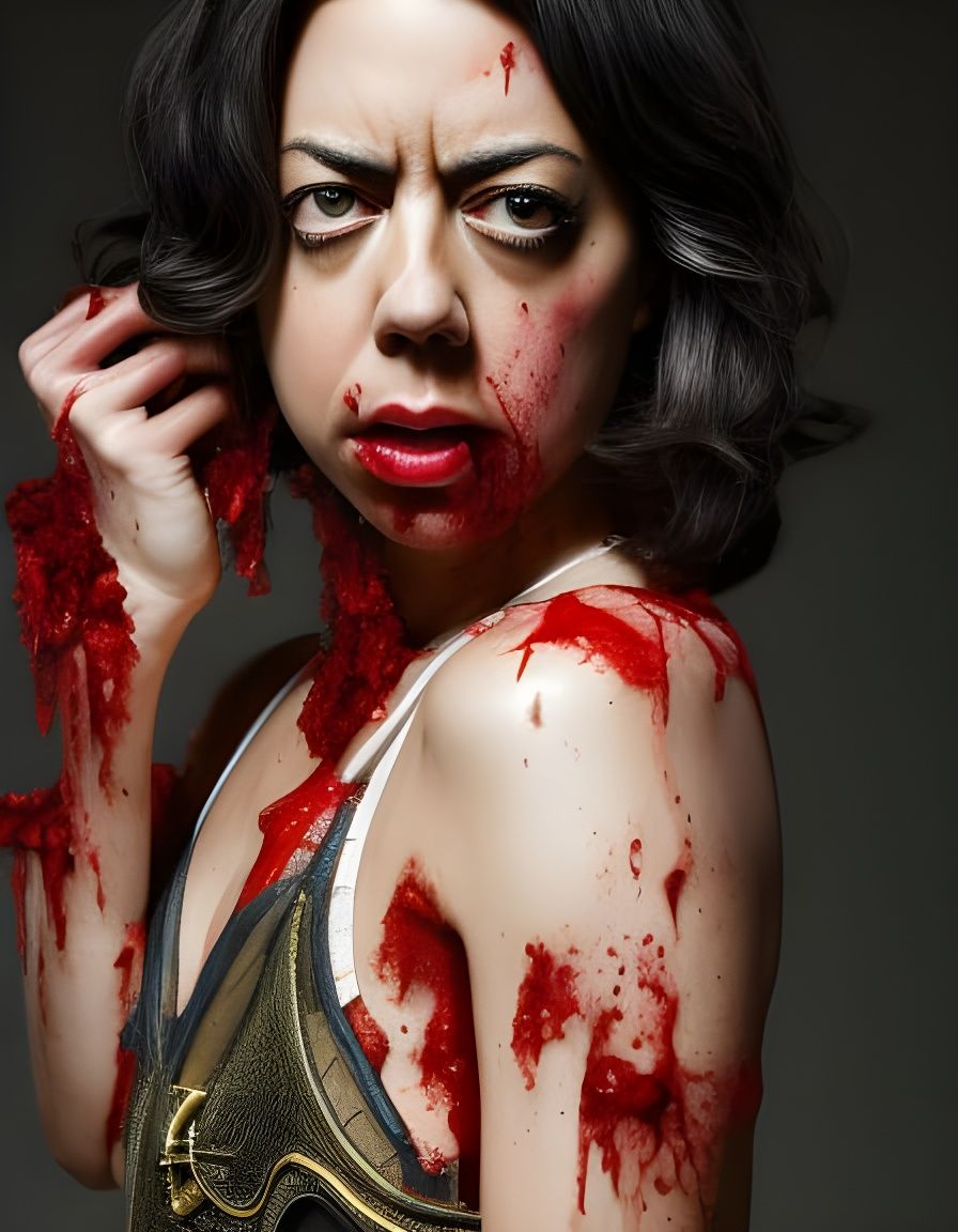 Zombie Aubrey Plaza II