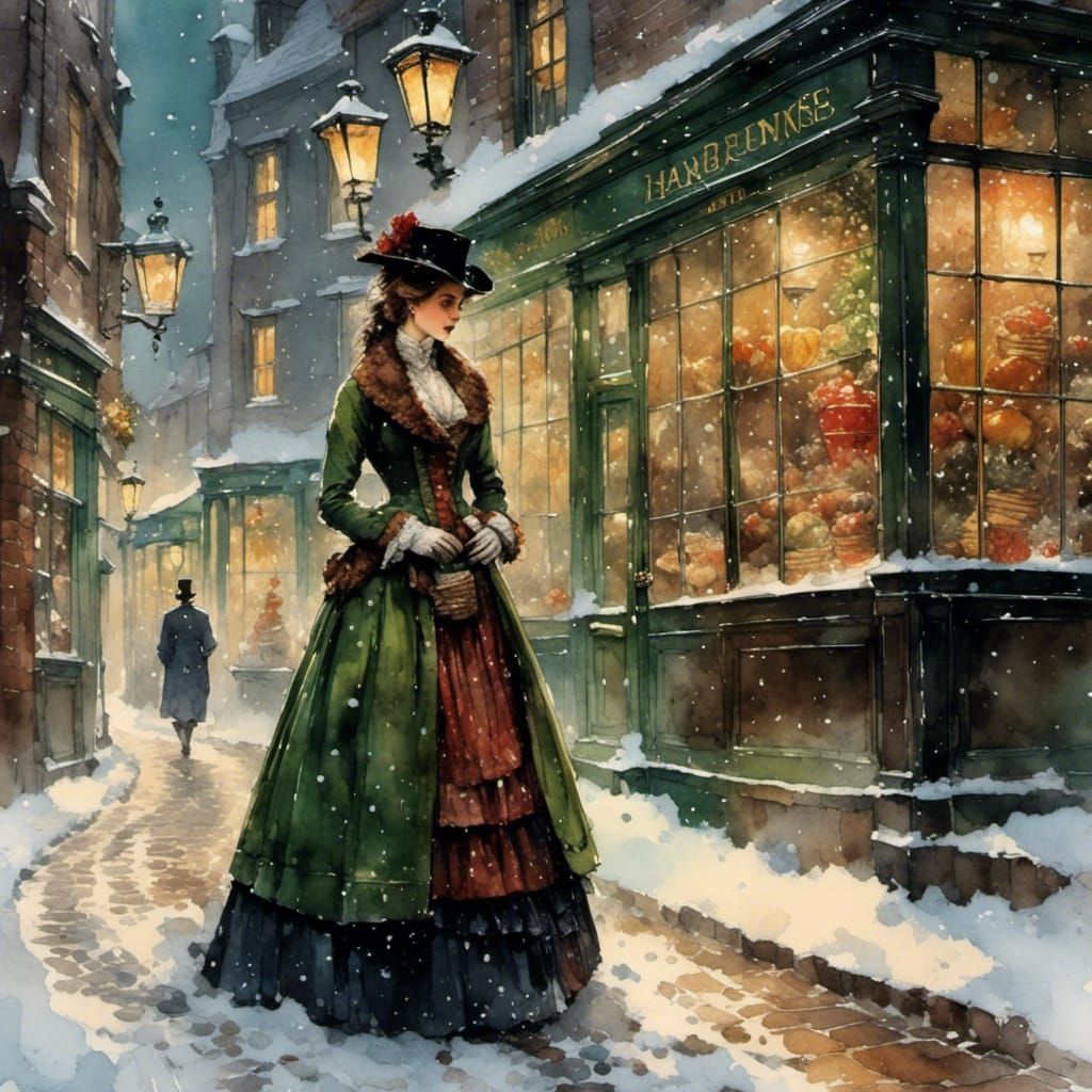 Walking through the Village