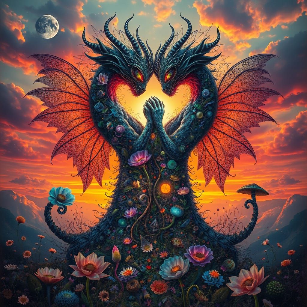 Dreamlike Cosmic Realism: Liminal World of Enchanted Landsca...