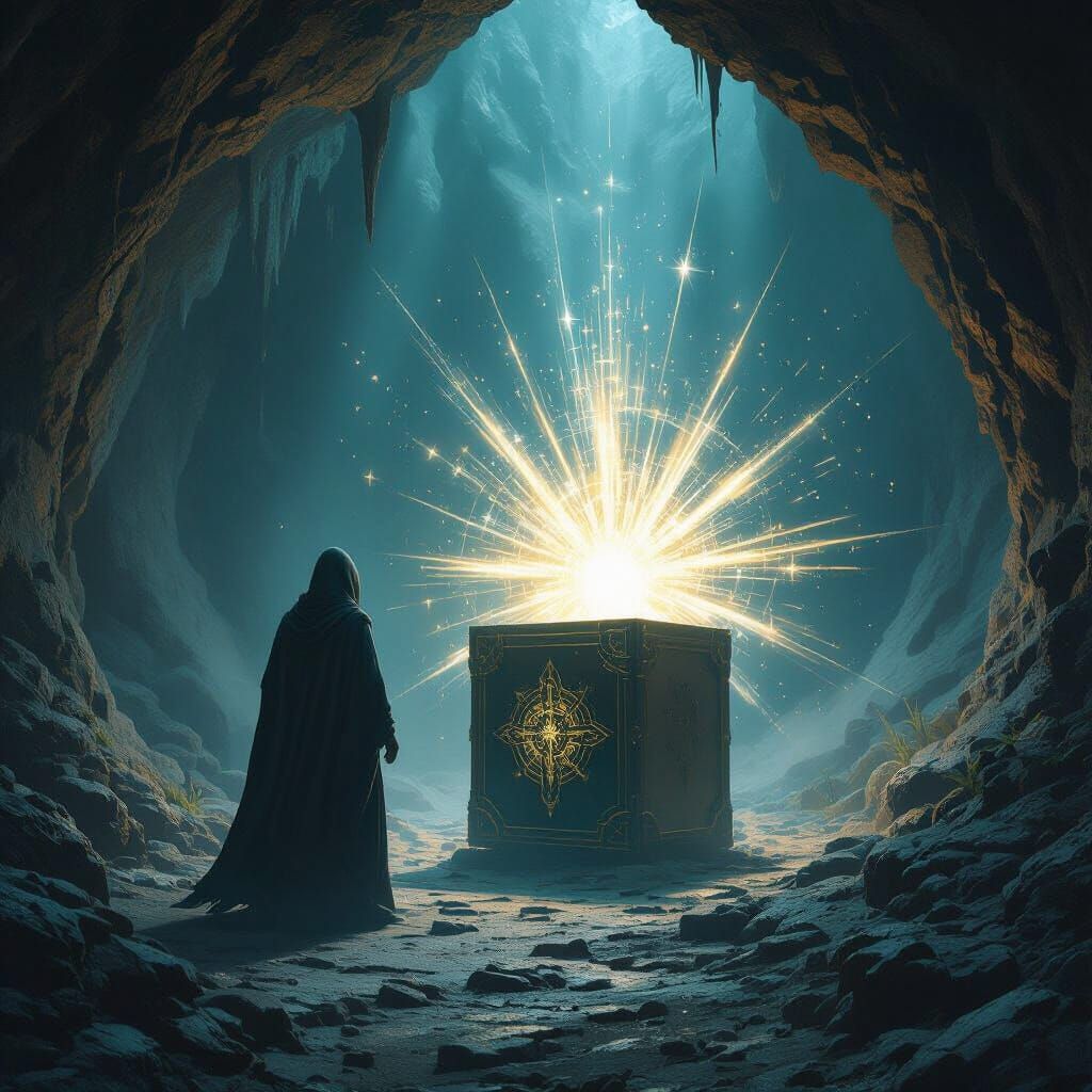 Mystical Light Bursts from Lament Configuration Box