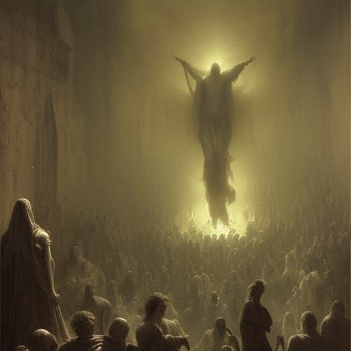 Horrific Meeting in Hell, Gothic Horror Style