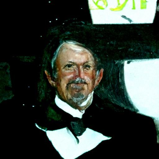 George Floyd Portrait in Oil Paint Style