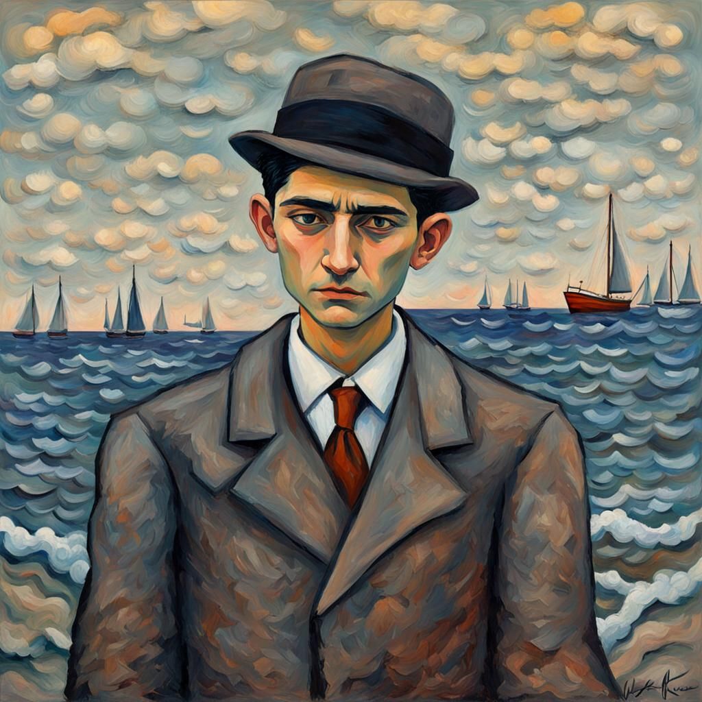 Colorful Expressionist Painting Inspired by Neo-Impressionis...