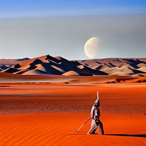 Martian Shield Wall: Ghosts of Arrakis in Deep Desert