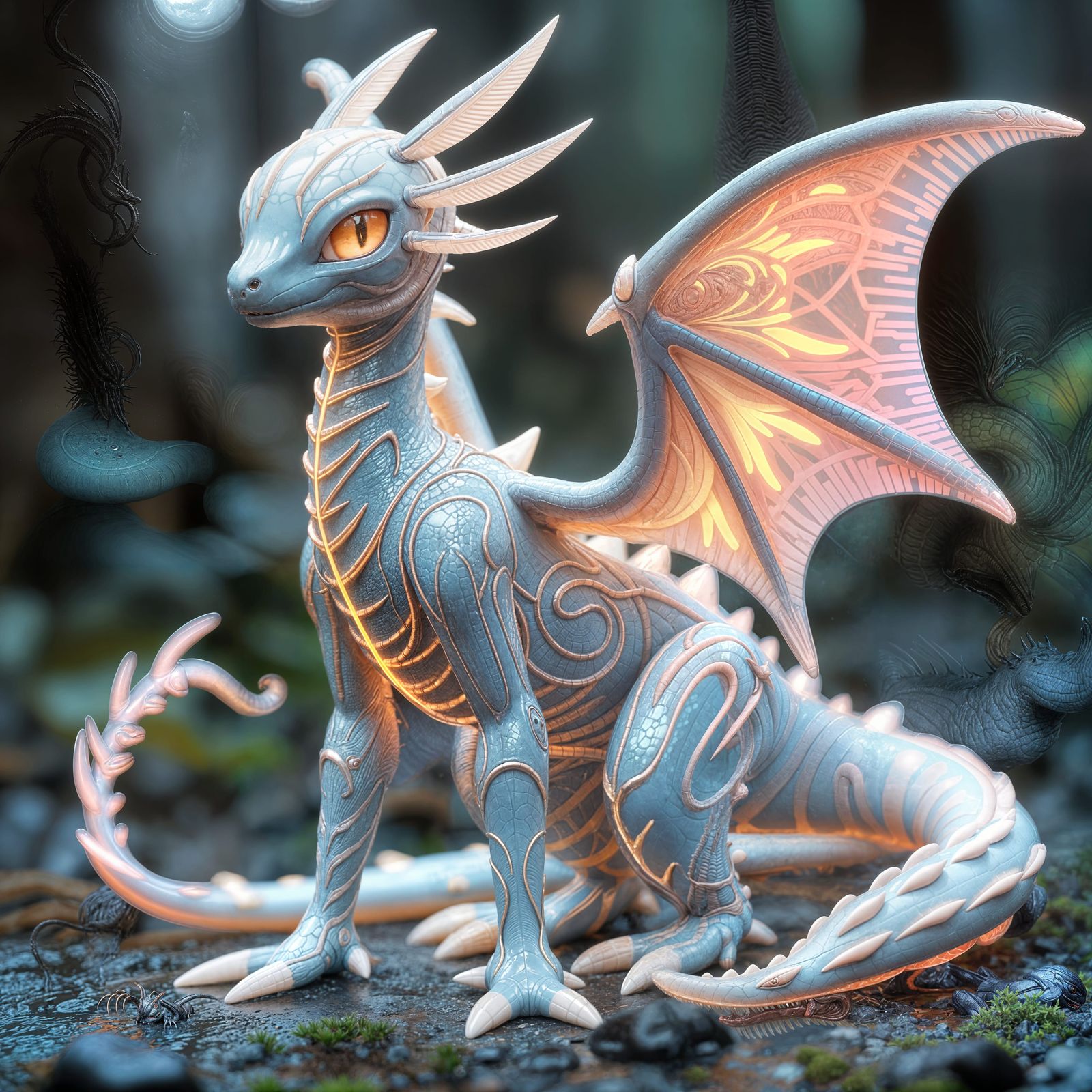 new pokemon: LUMIDRAKE ( named by morr5750 )