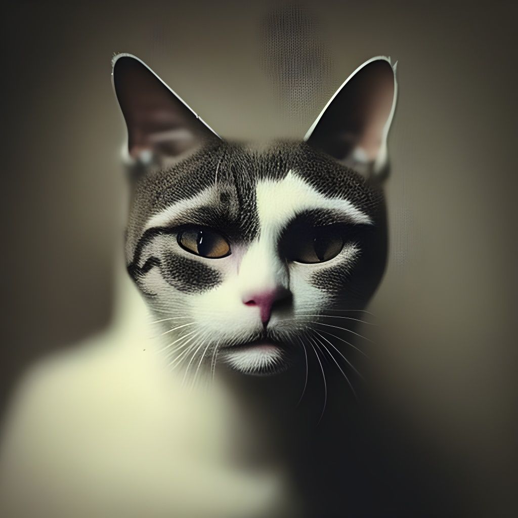 Eerie Cats in Emil Melmoth Style