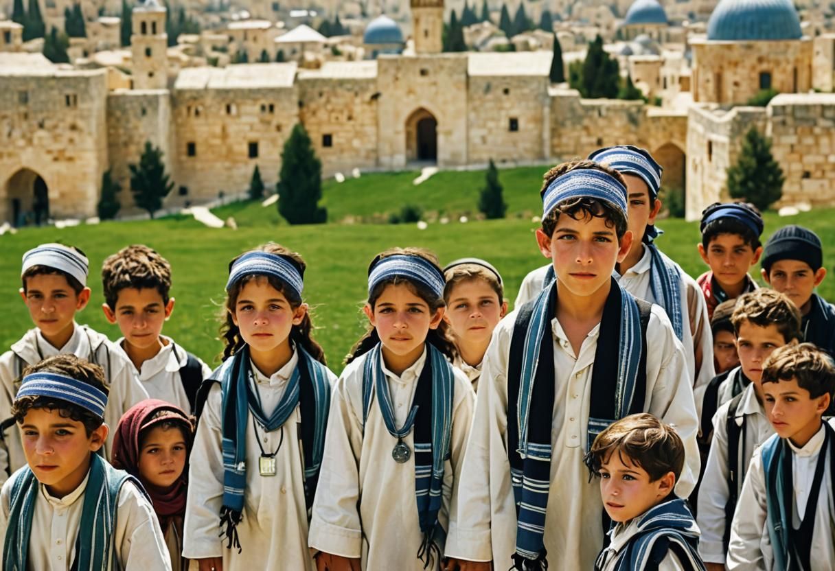Jewish Children in Jerusalem: Portrait Photography