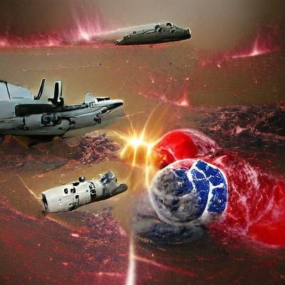 Epic Space War at the End of Time
