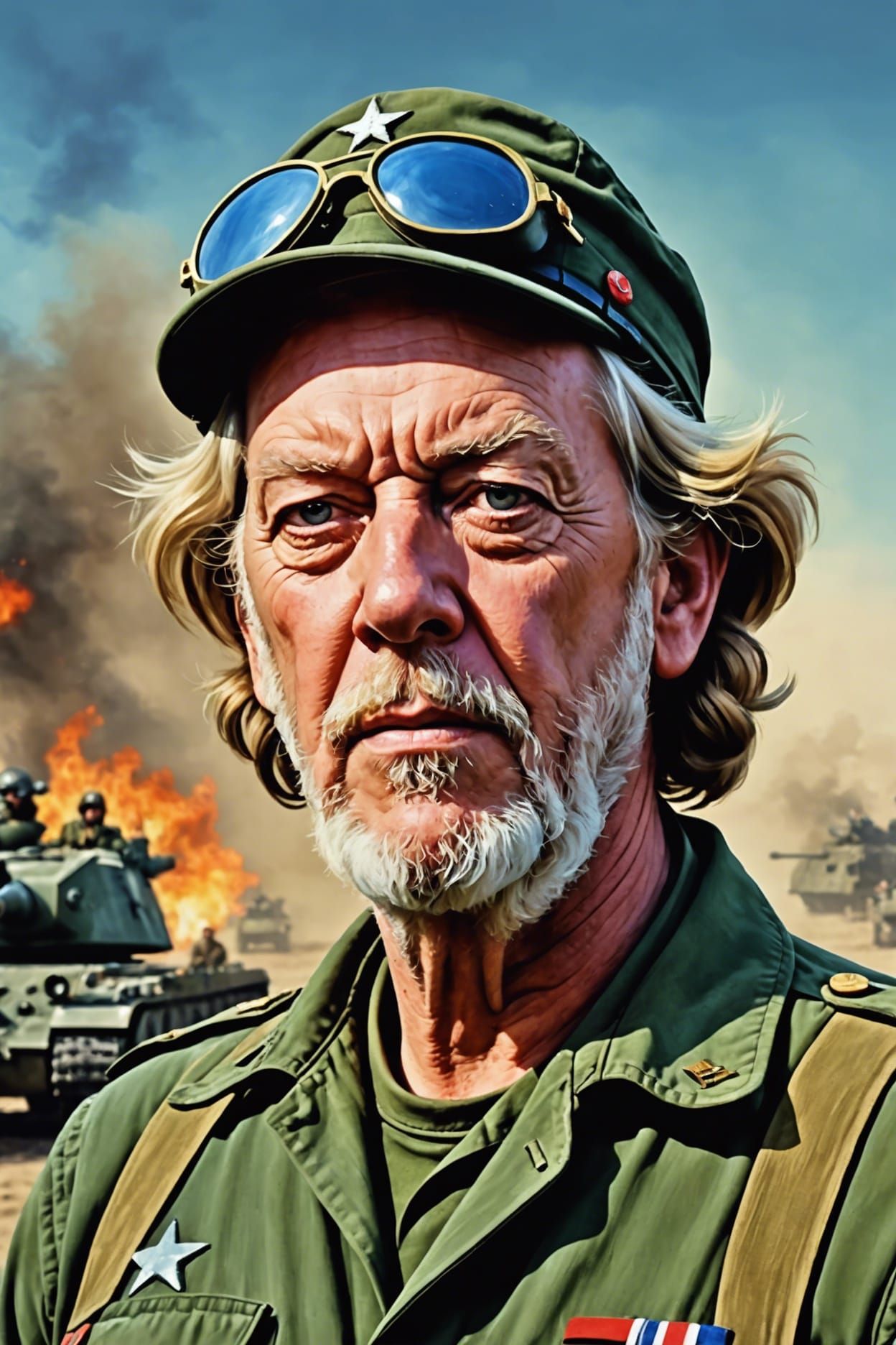 Oddball: Donald Sutherland as Hippie Tank Commander