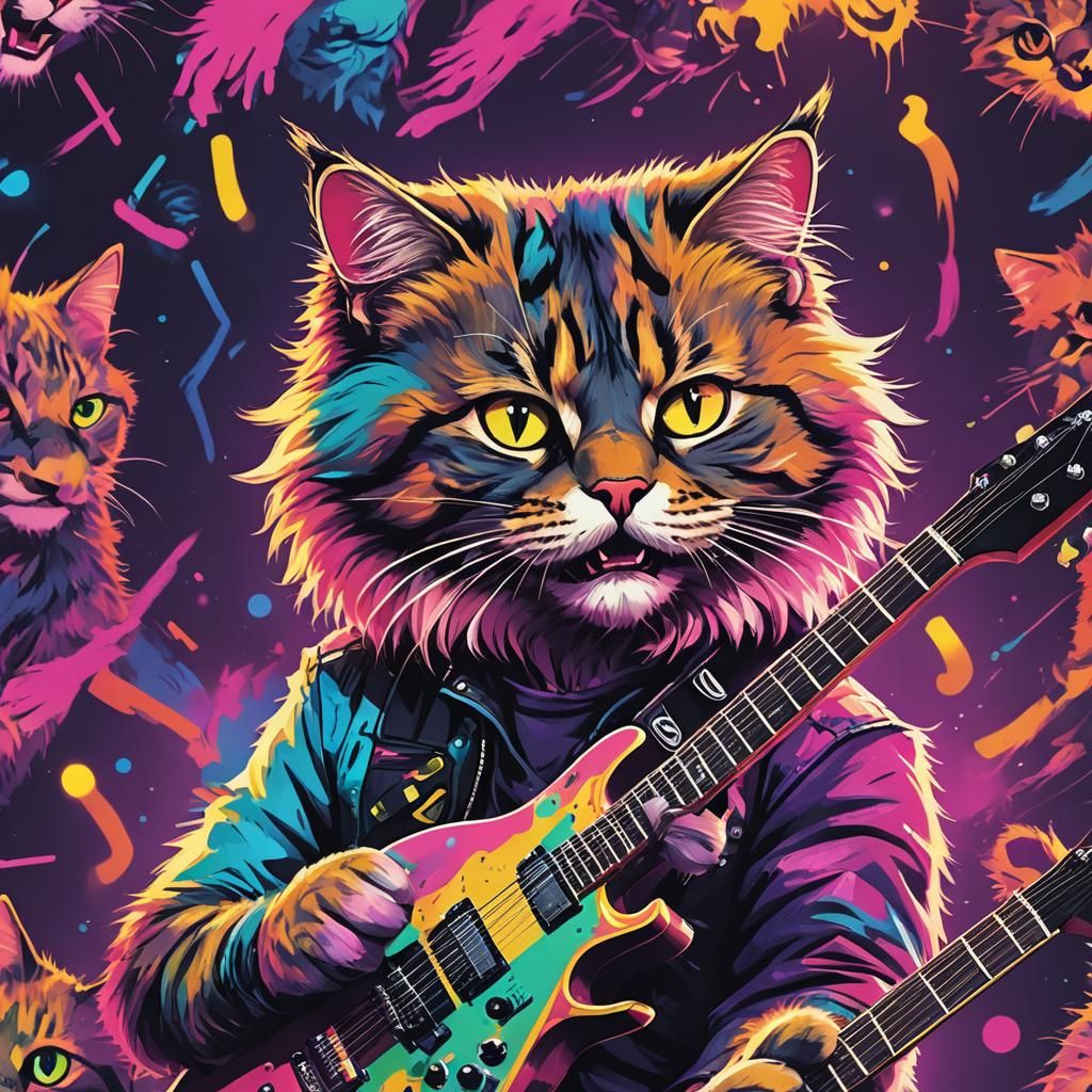 Is it a rockstar cat??