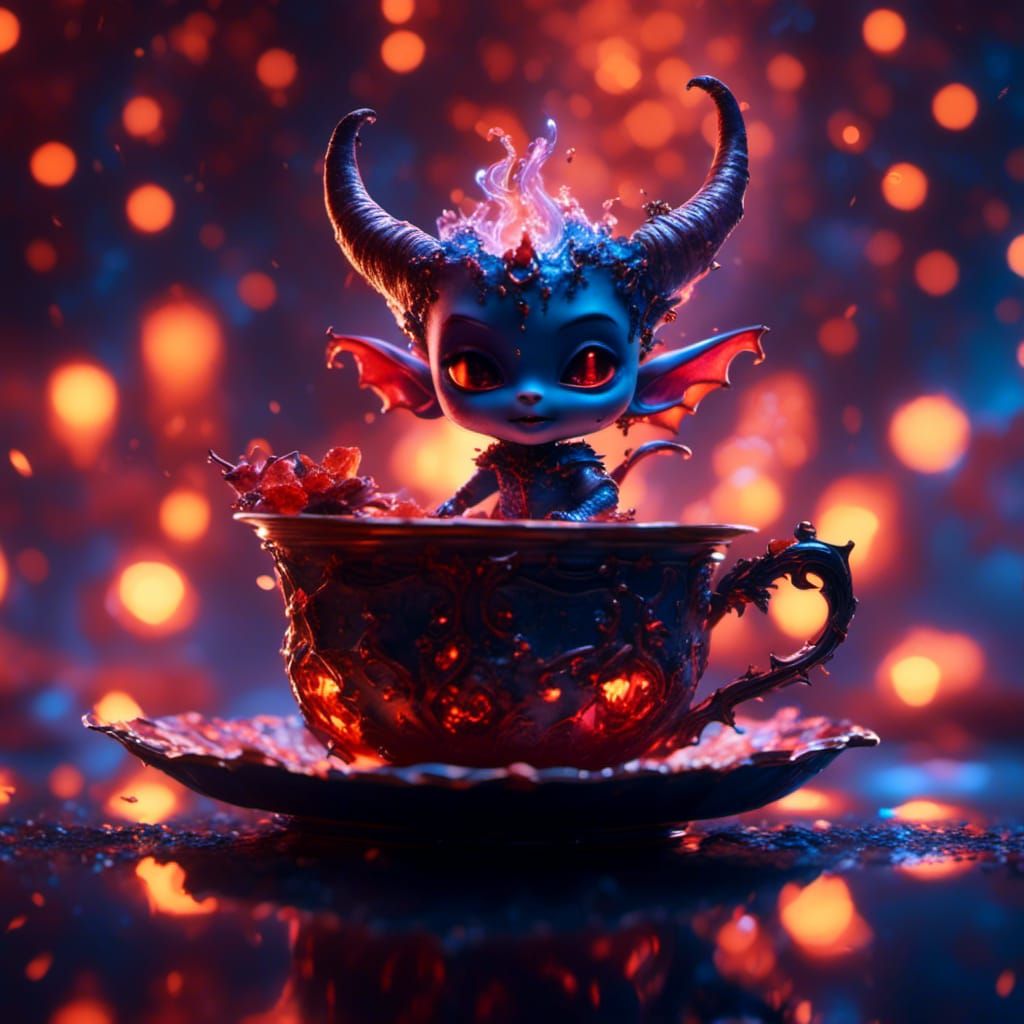Devilishly Hot Cup of Tea