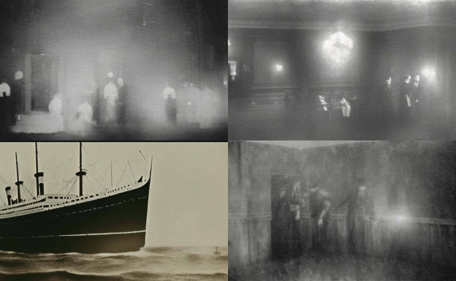 CCTV footage during the titanic sinking