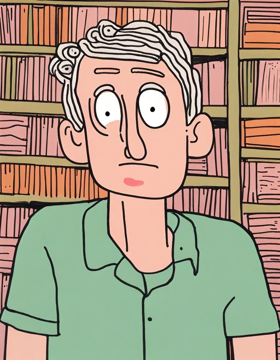 Character Portrait in Jean Jullien Style