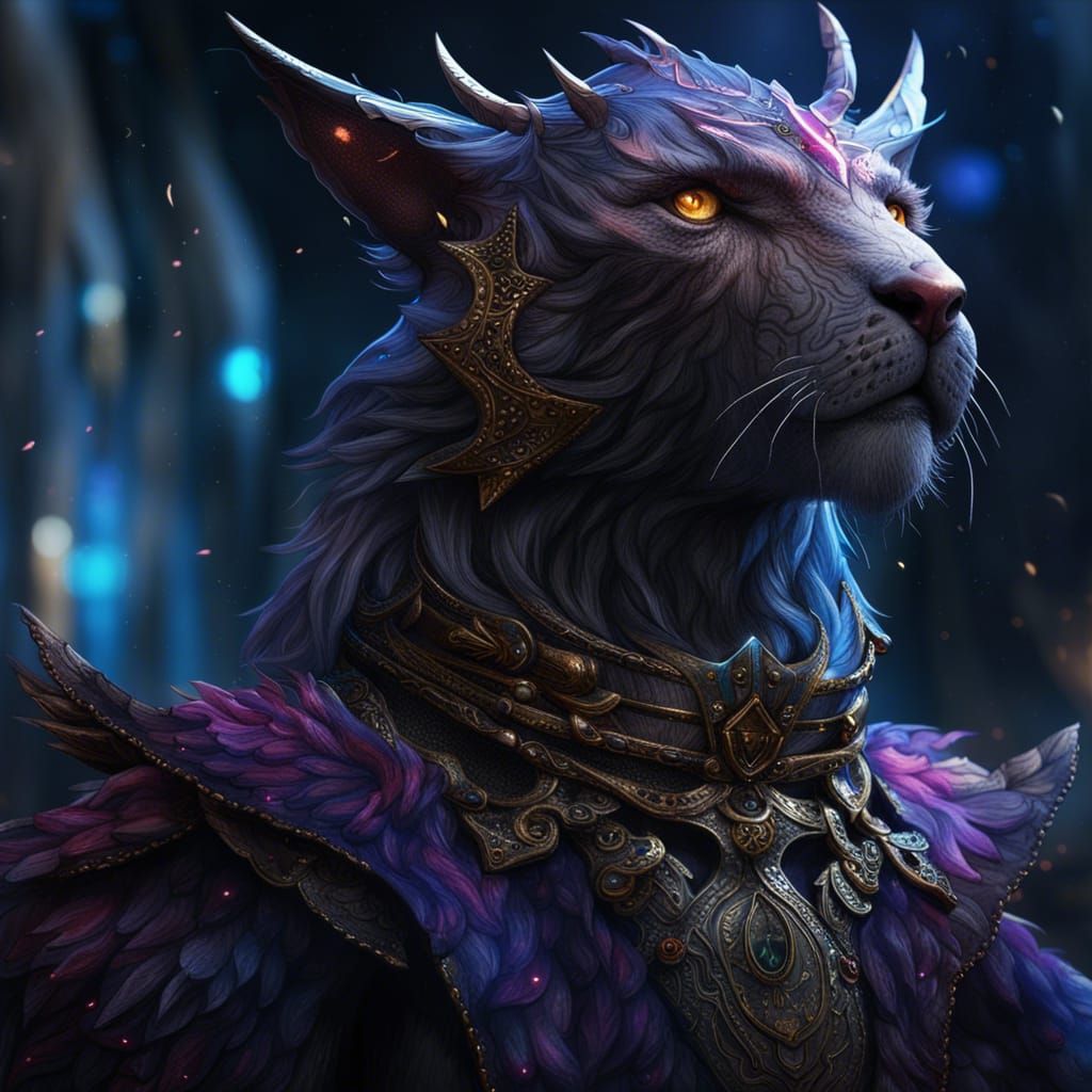 Feral Star Prince in Detailed Matte Painting