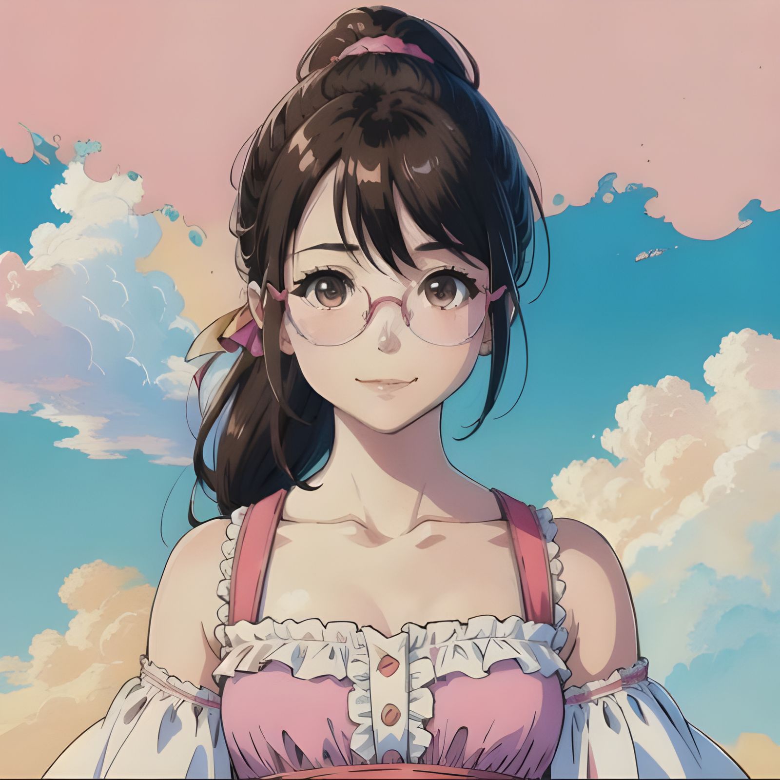 Abstract 'Thank You' Image Generated by AI