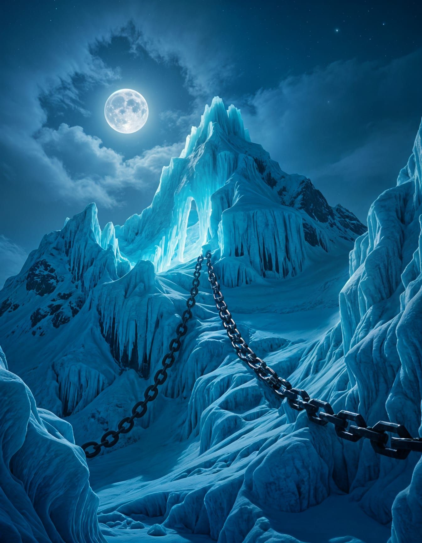 Frozen Fortress Hideout on Glacier Peak