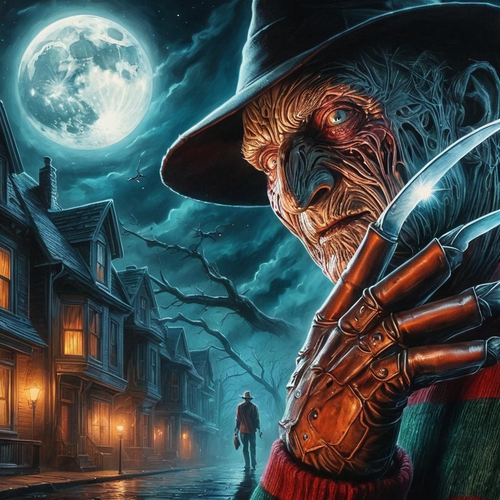 Freddy Krueger's Dreamlike Horror on Elm Street